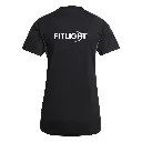 Zwart Adidas sportshirt_FITLIGHT-logo_dames_back.webp