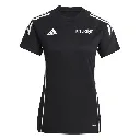 Zwart Adidas sportshirt_FITLIGHT-logo_dames_front.webp